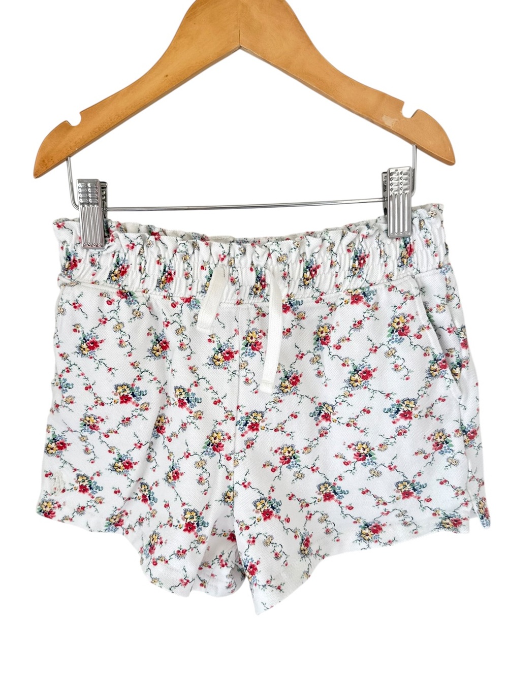 Polo by Ralph Lauren White Floral Shorts size 7